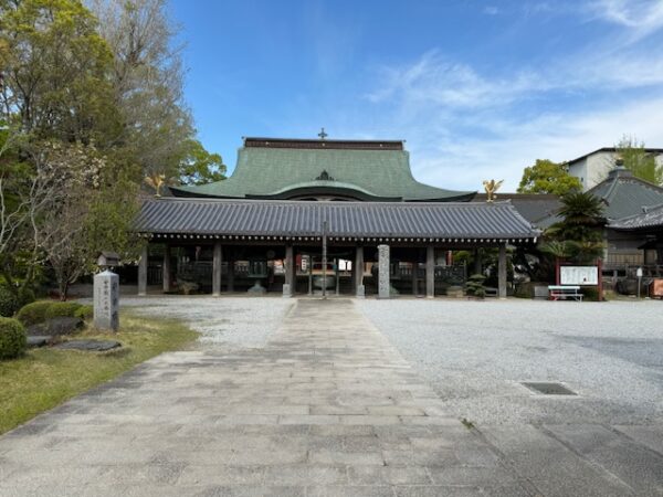 A main temple on the Shikoku pilgrimage path.