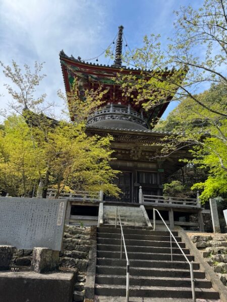 A pagoda temple gate.