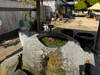 Water well built by Kukai at temple 22.