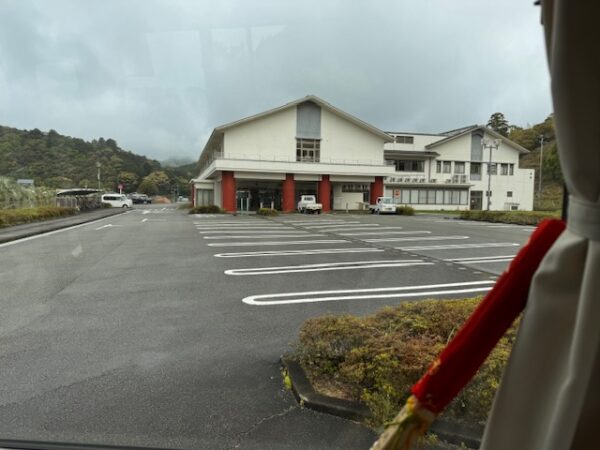 A view from the bus to Muroto.