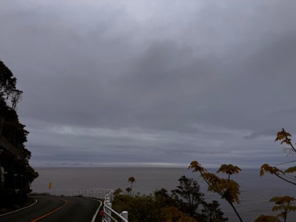 The sky and ocean in Kochi, Japan.