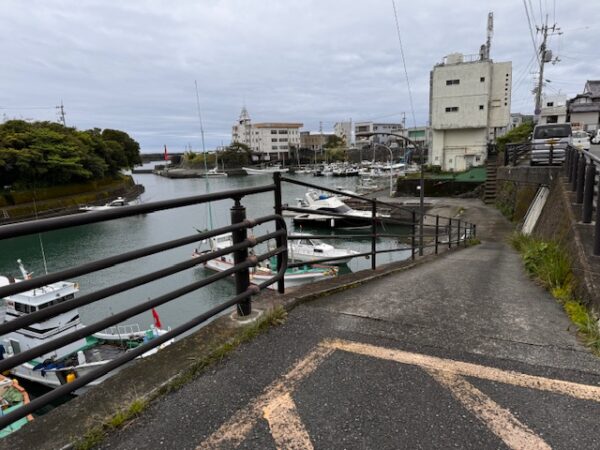 A boat slip Kochi, Japan.