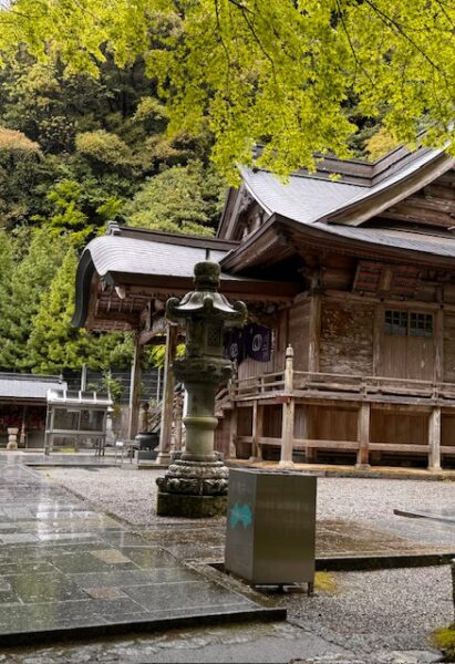 Main hall at temple 27, sekishodera of Kochi.