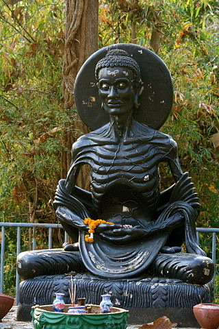 Emaciated Siddhartha Fasting Gautama Buddha