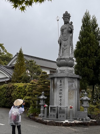 Kannon on the grounds of Tosa shrine.