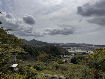 Overlooking Tosa City from temple 35.