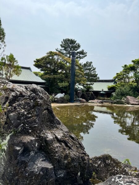 Pond at temple 38, The Pure Land gateway.