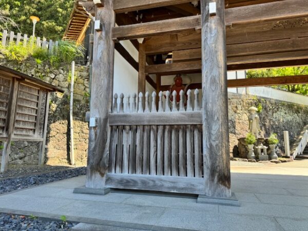 The temple gate at no. 42, Shikoku.