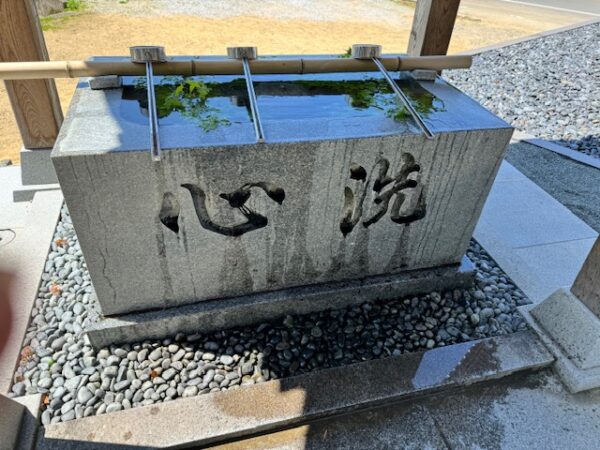 Fountain at Temple 42,  Shikoku.