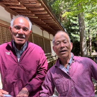 Japanese visitors at temple 44.