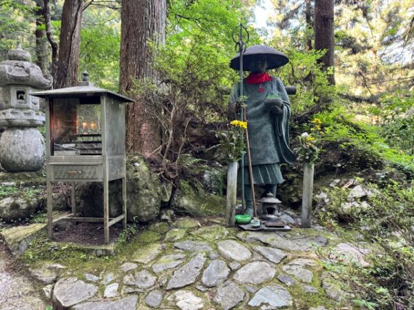 Kobo Daishi at temple 45.