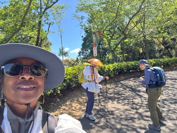 More ohenro friends on the pilgrimage path.