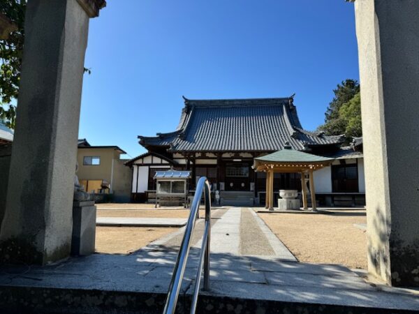 Main temple on Shikoku pilgrimage path.