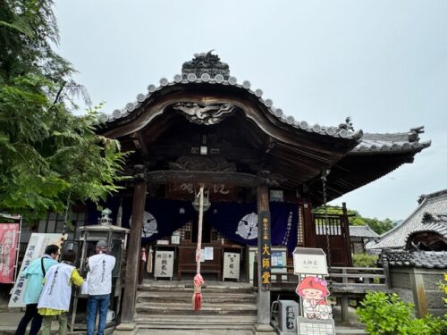 View of daichi hall dedicated to Kukai.