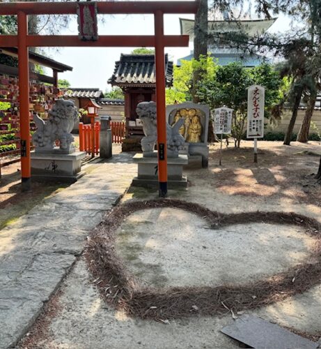 Sacred area on the grounds of Kokubun-ji temple, home of the 7-storied pagoda.