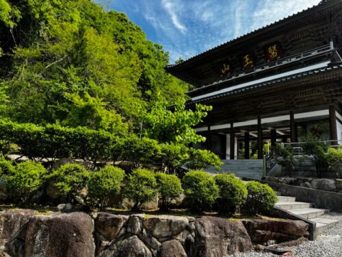 Very near to Okubo-ji temple gate on Shikoku island.