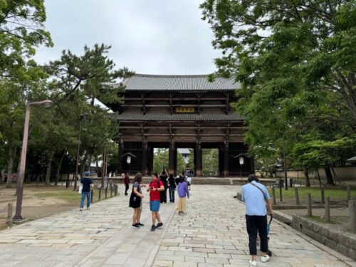 Great south at Todai-ji in Nara, Japan.