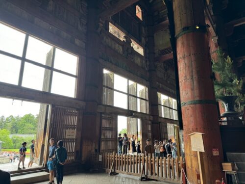 Other views at Great Buddha Hall in Nara.2