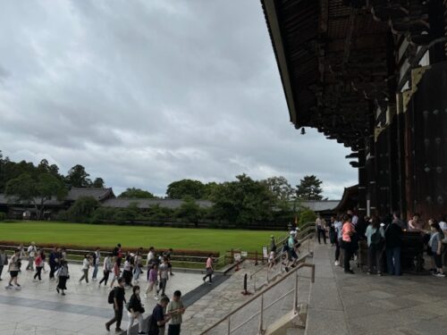 Other views at Great Buddha Hall in Nara.1