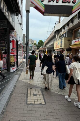 Shopping and amusements in Shibuya ward in Japan.5