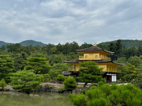 View of the Golden Pavilion in Kyoto, Japan.4