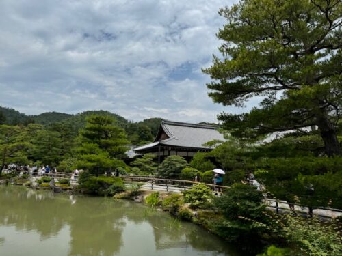 The Golden Pavilion grounds in Kyoto, Japan.4