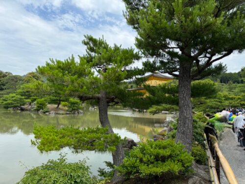 View of the Golden Pavilion in Kyoto, Japan.5