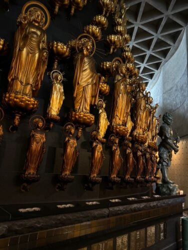 Small golden Buddhas related to Isshin-ji temple.4