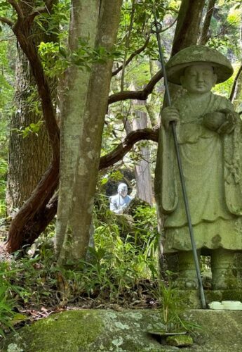 Kukai at Mitaki-dera in Hiroshima.