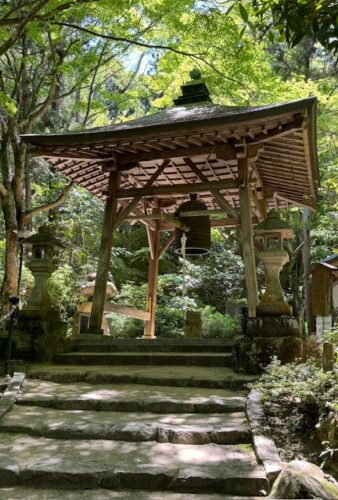 Bell tower at Mitaki-dera near Hiroshima.2