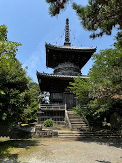 Pagoda at Ryozen-ji on Shikoku, Japan.