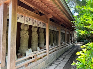 Thirteen Buddha hall at Ryozen-ji on Shikoku, Japan.