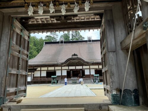 Second gate at Kongobun-ji at Koyasan, Japan.2