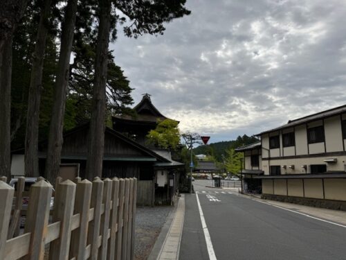 Bell tower associated with Garan temple complex at Koyasan.2