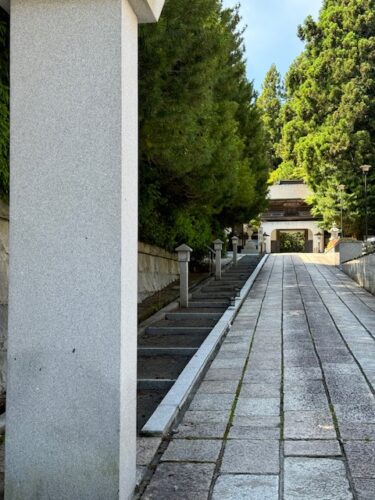 A street in Koyasan, Japan.