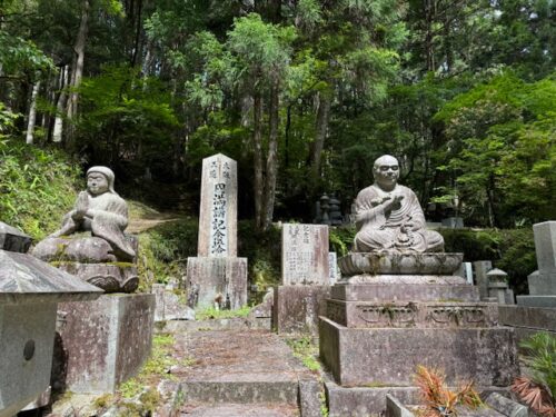 Tombs and other structures in Okunoin in Koyasan, Japan.5